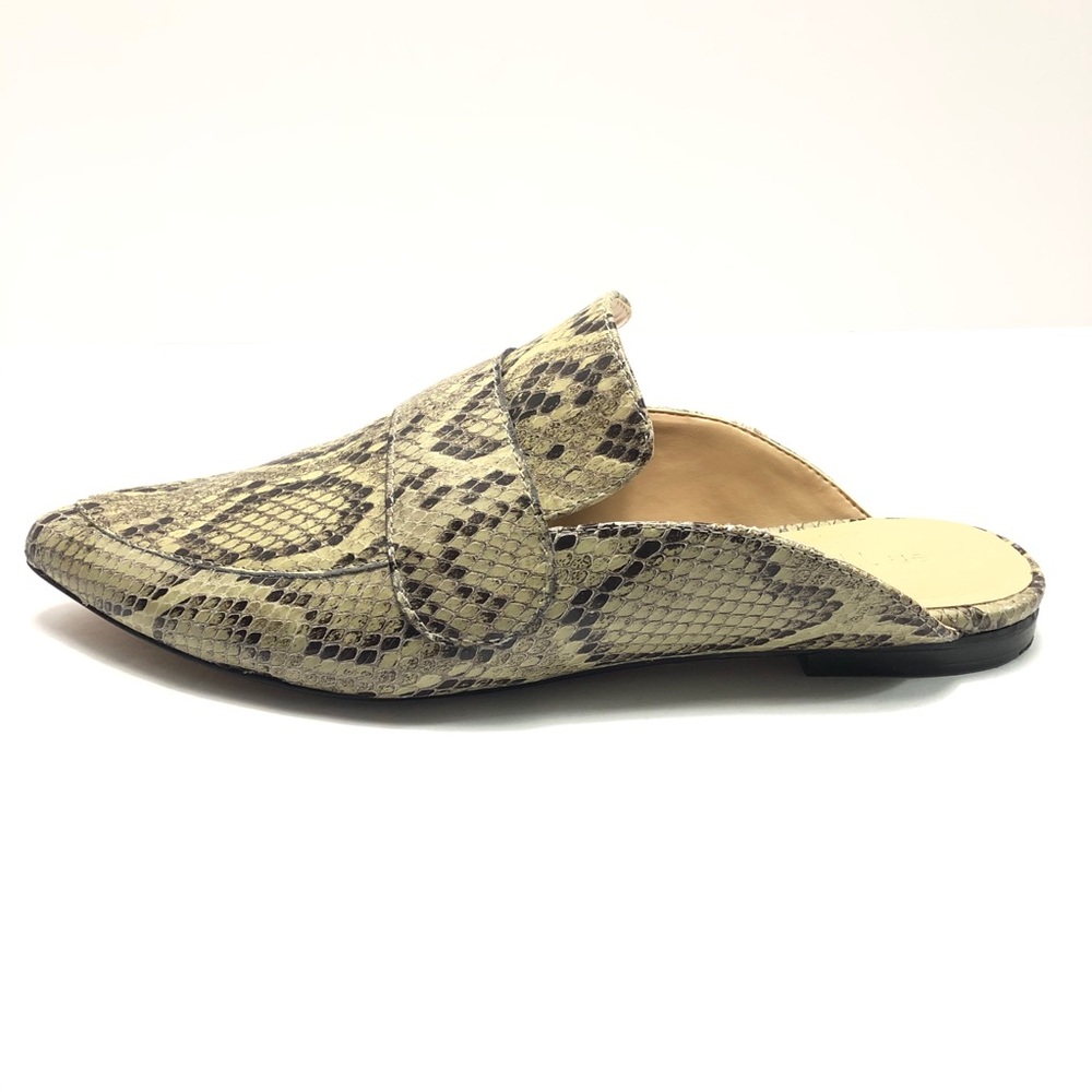 EN THREAD Darla Snakeskin Mule Size 8